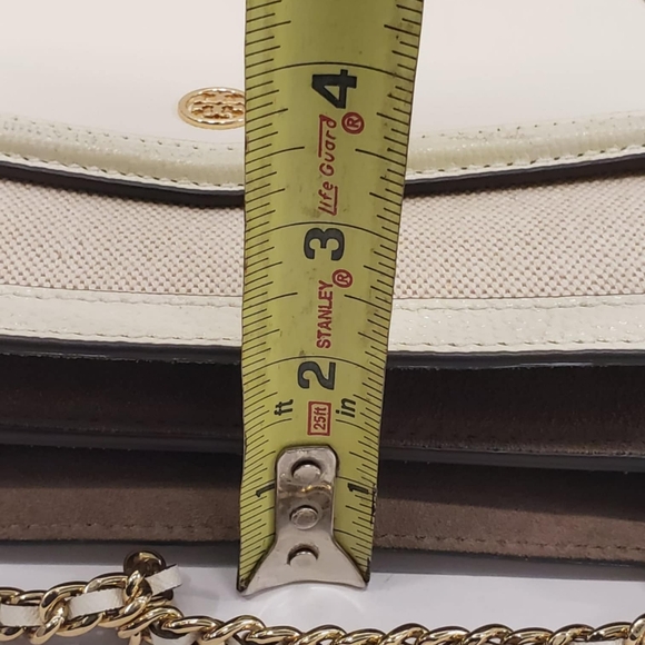 Tory Burch Robinson Color-Block Double-Strap Convertible Bag - Picture 12 of 16